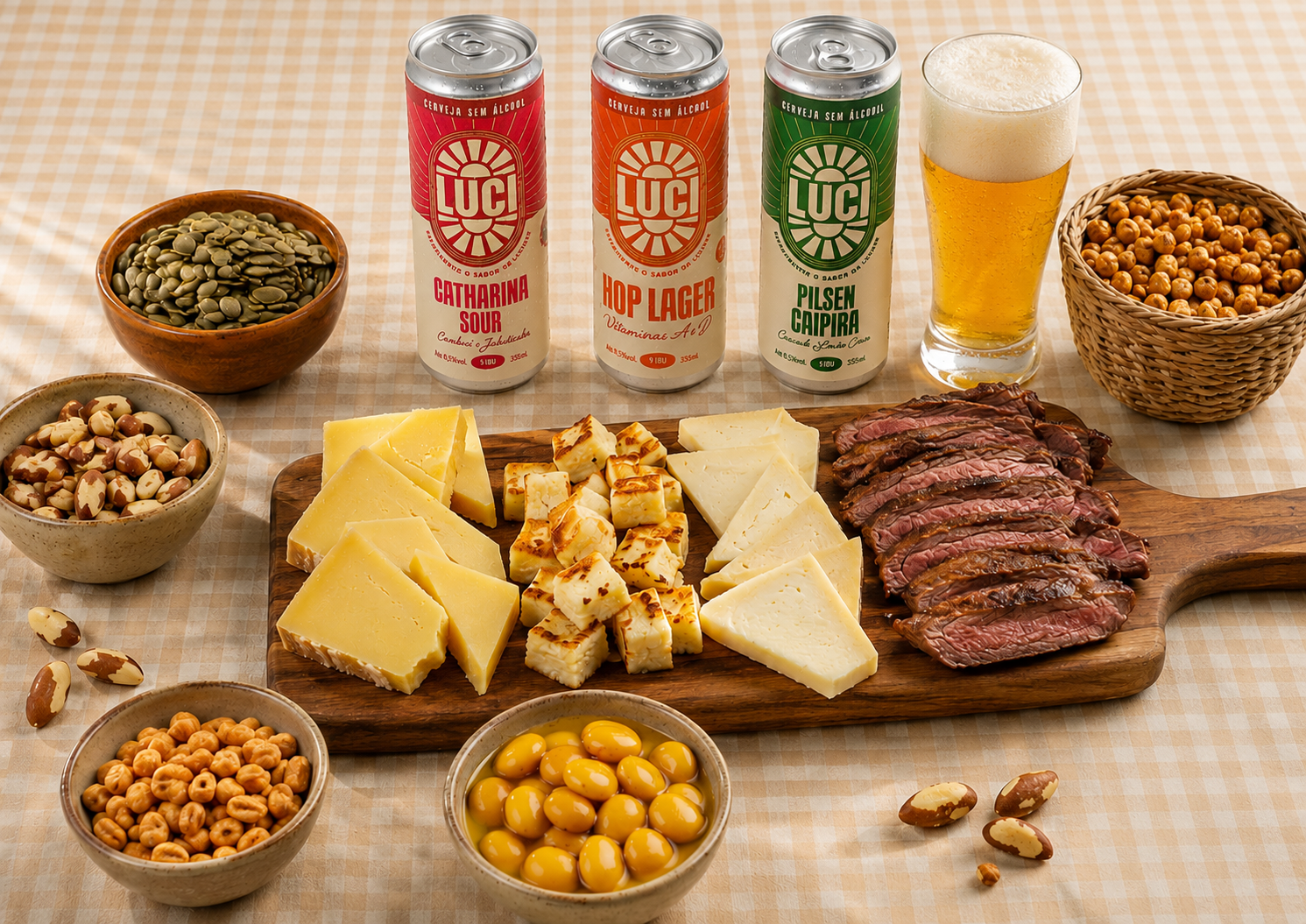 Nem tudo precisa ter proteína. Especialmente a cerveja.