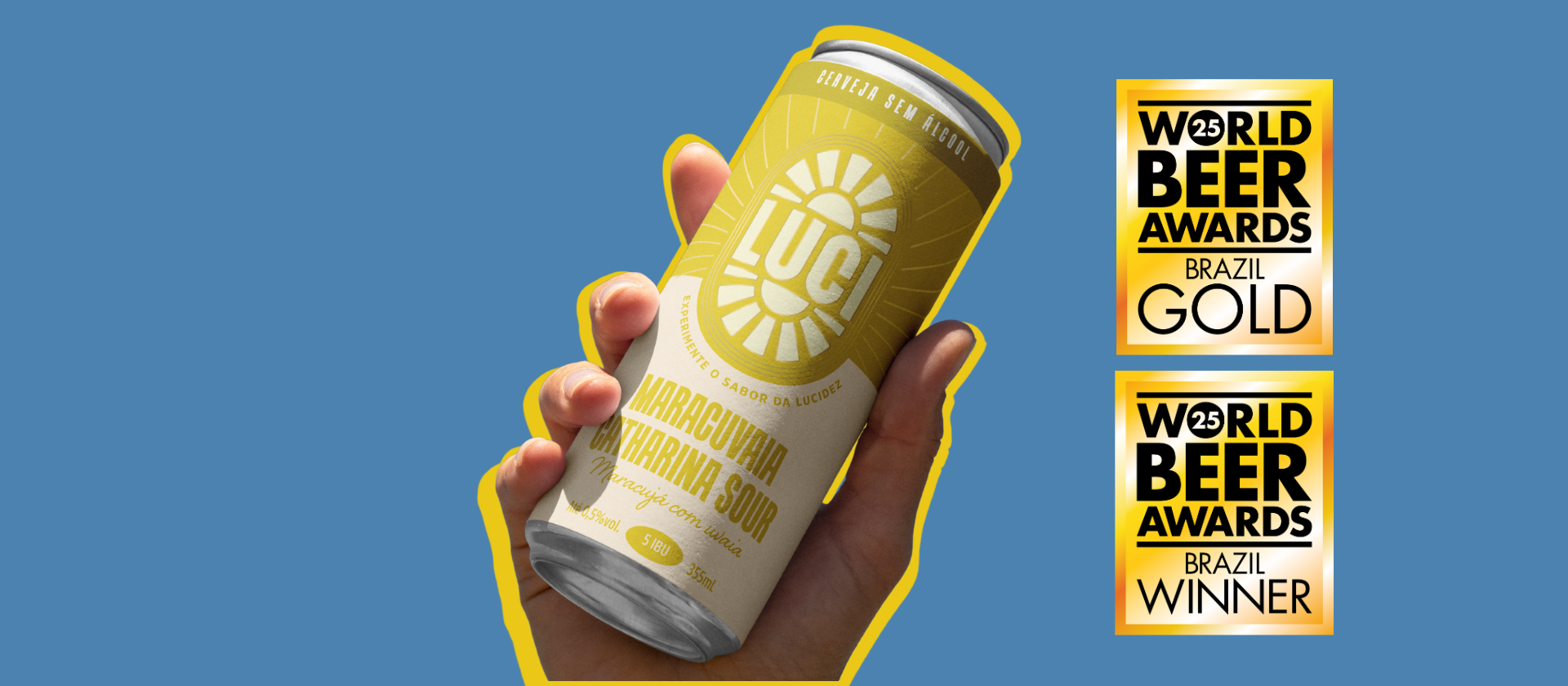 Maracuvaia é ouro no World Beer Awards 2025: Country Winner em No &amp; Low Alcohol - Sour &amp; Wild