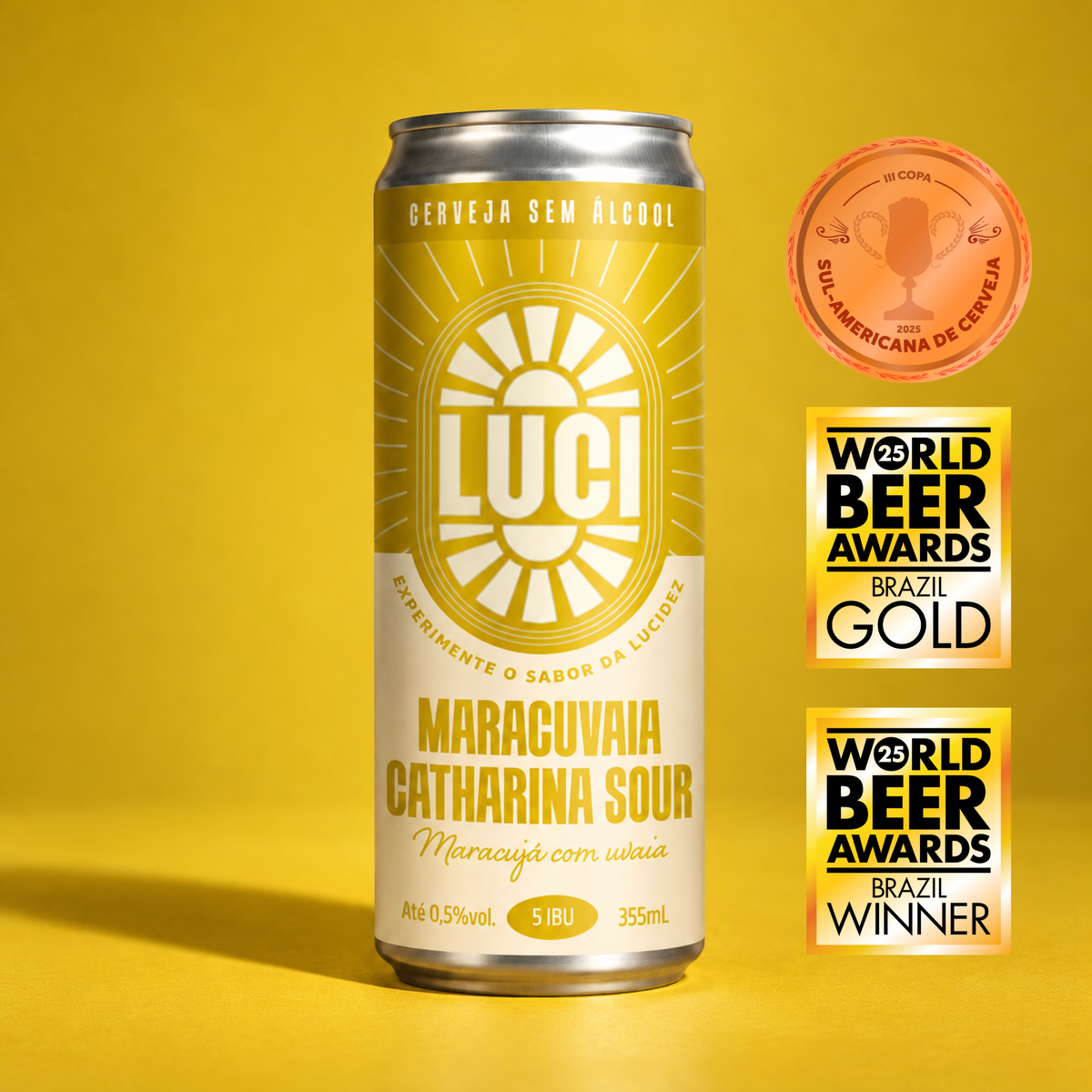 Maracuvaia Luci® Catharina Sour com Maracujá e Uvaia