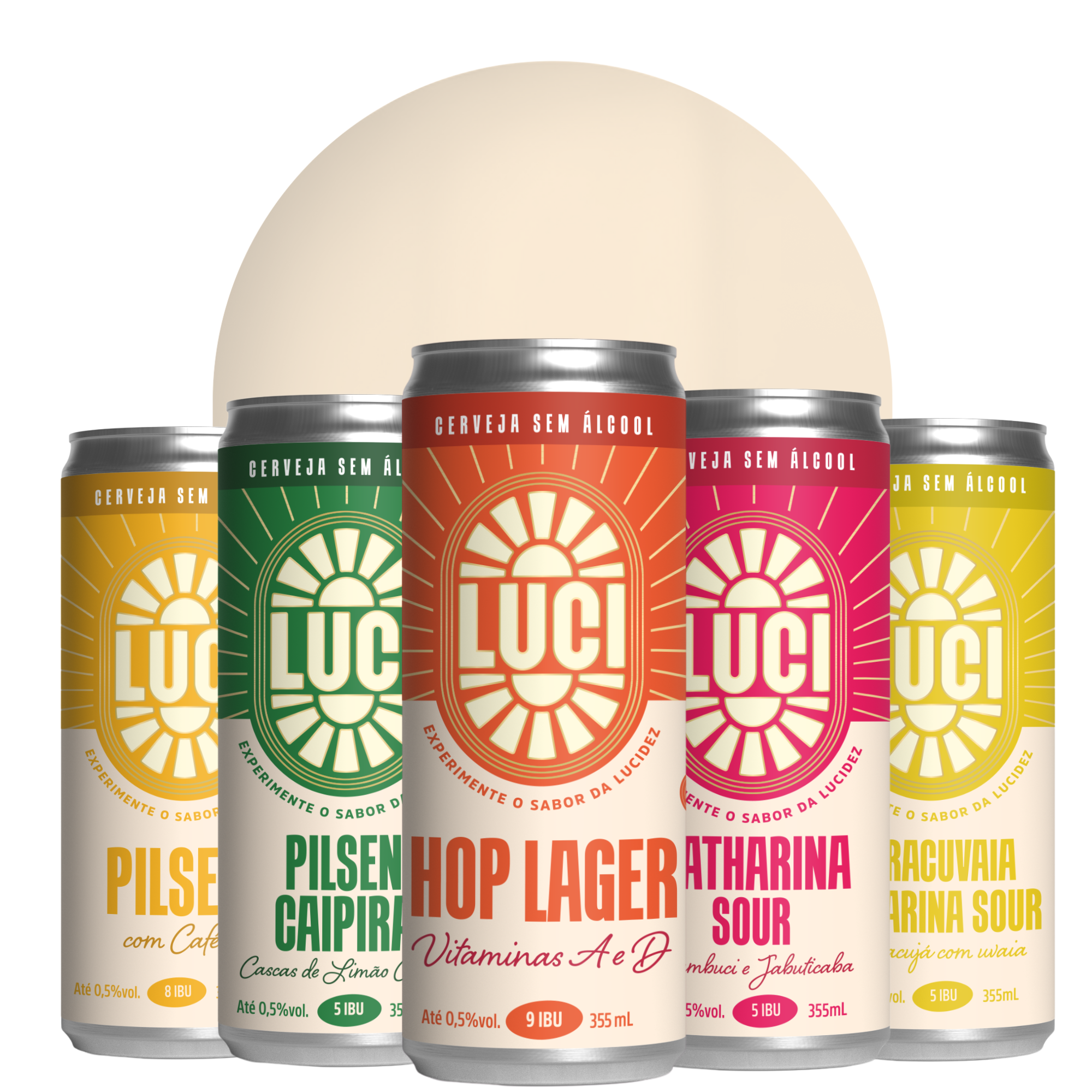Kit Cervejas Sem Álcool 12 latas Luci™