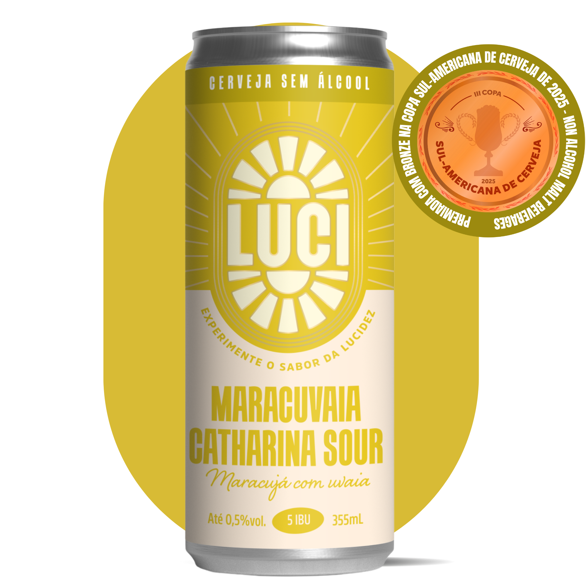 Maracuvaia Luci™ Catharina Sour com Maracujá e Uvaia
