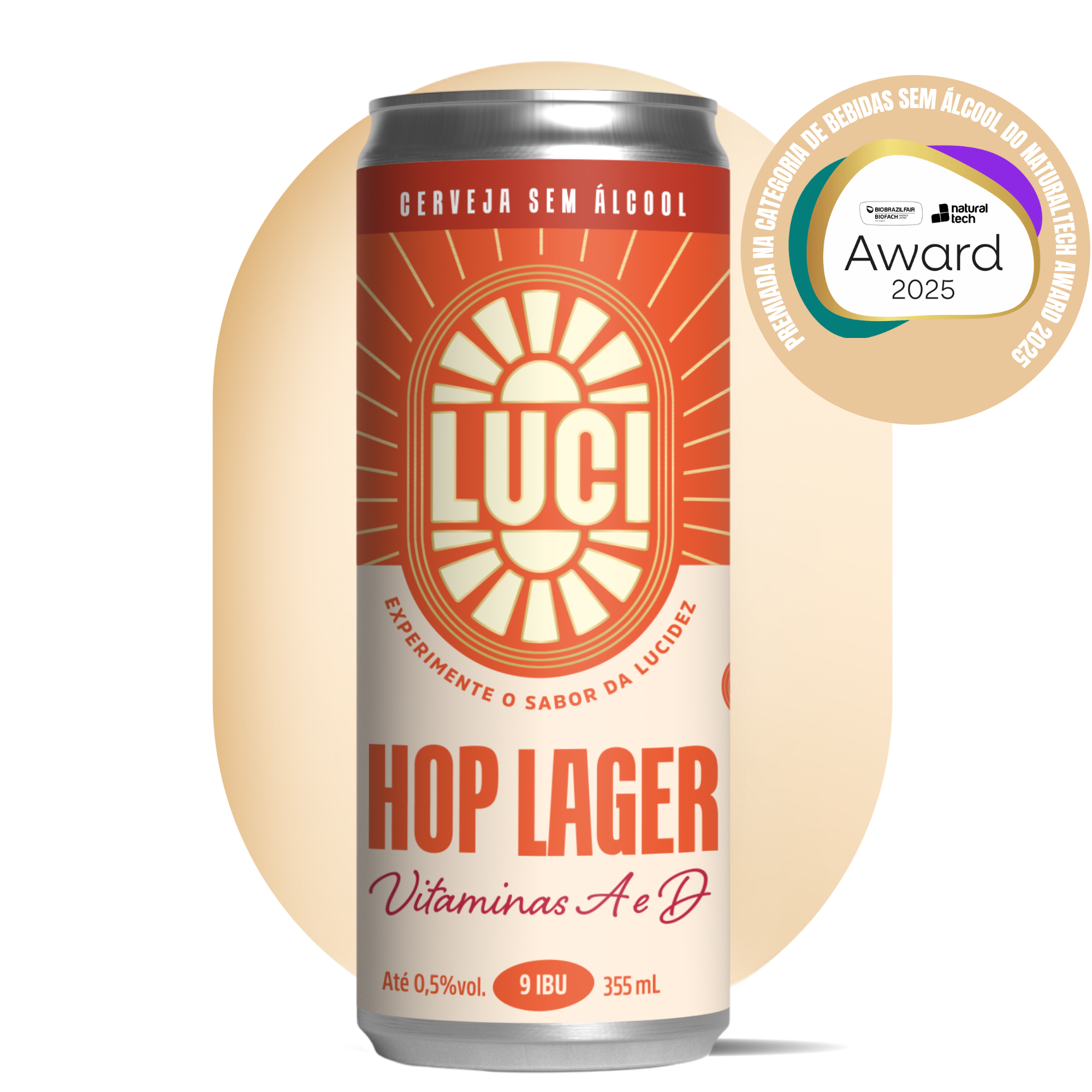 Hop Lager Rica em Vitaminas A e D Luci™