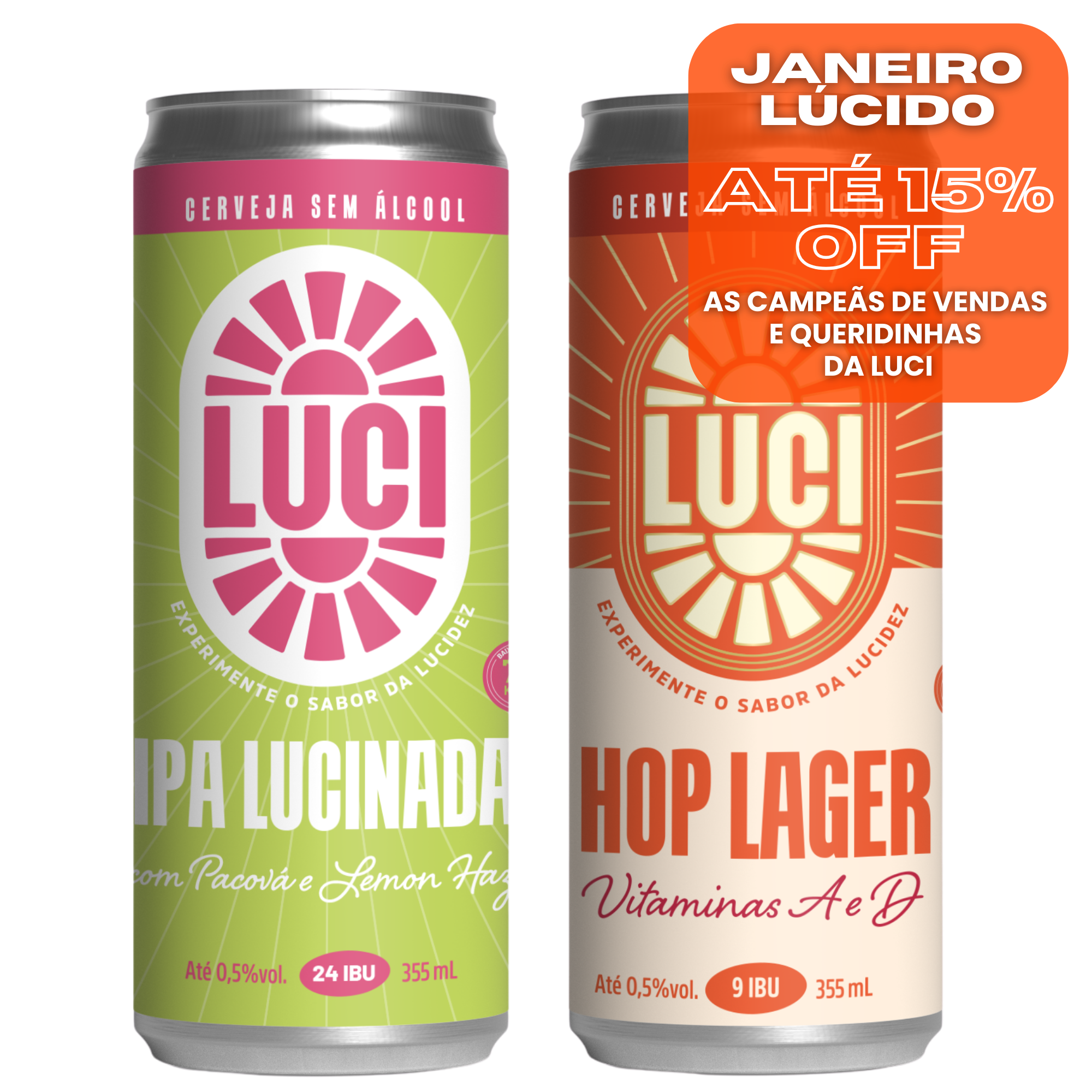 As campeãs Hop e IPA com até 15% de desconto!