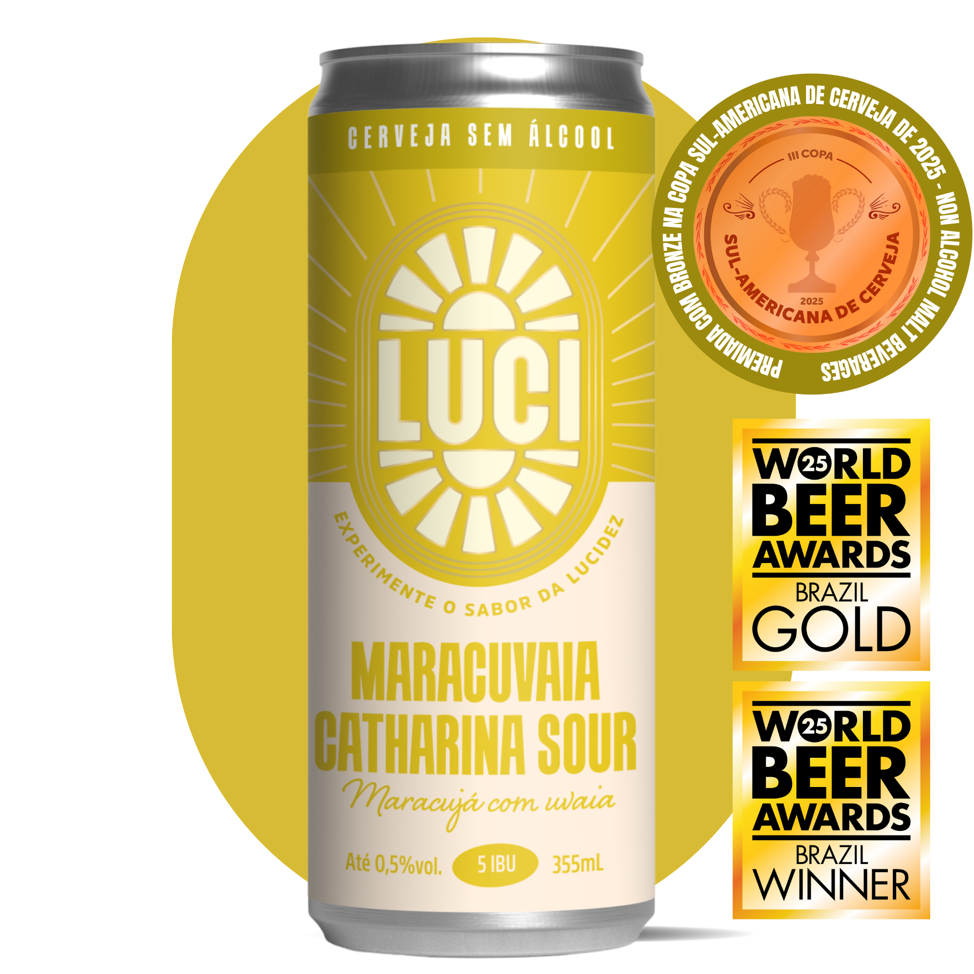 Maracuvaia Luci™ Catharina Sour com Maracujá e Uvaia
