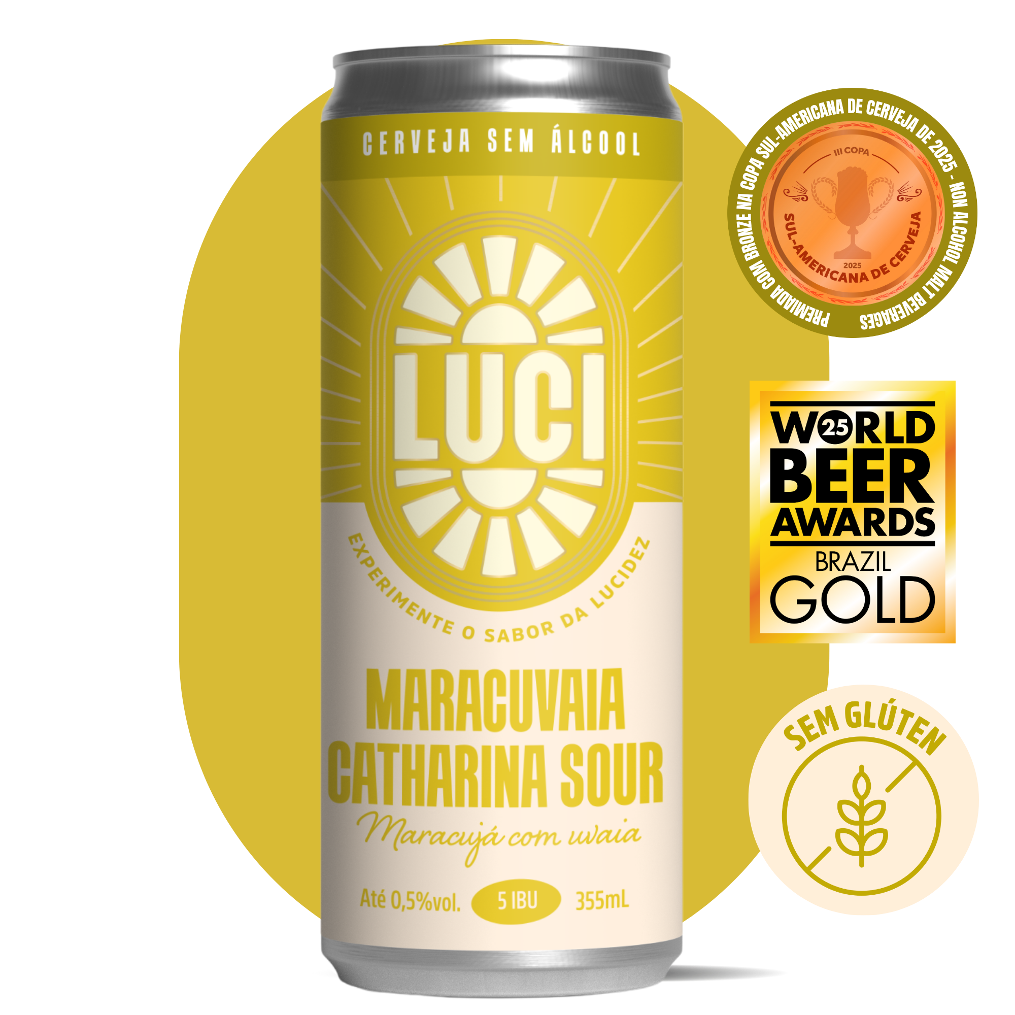 Maracuvaia Luci™ Catharina Sour com Maracujá e Uvaia