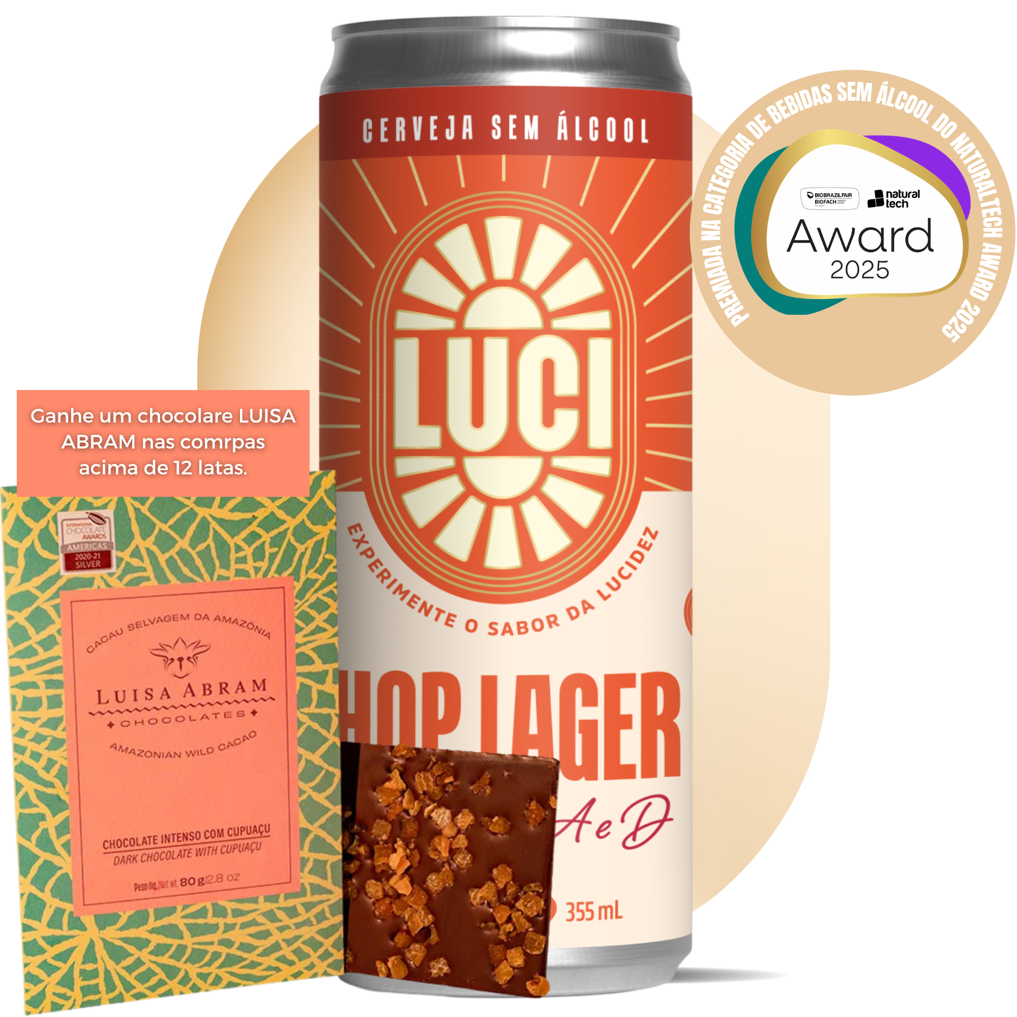 Hop Lager Rica em Vitaminas A e D Luci™
