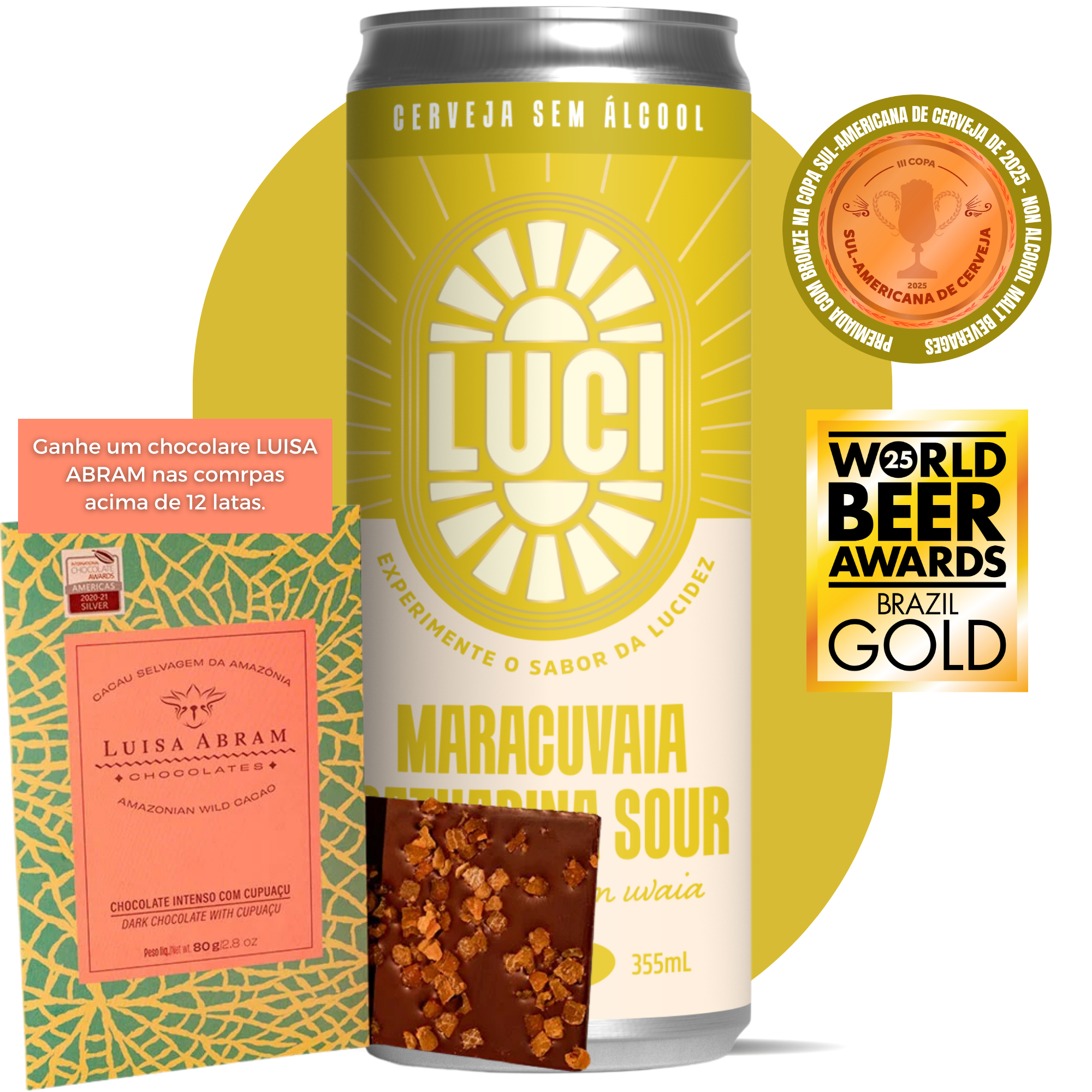 Maracuvaia Luci™ Catharina Sour com Maracujá e Uvaia